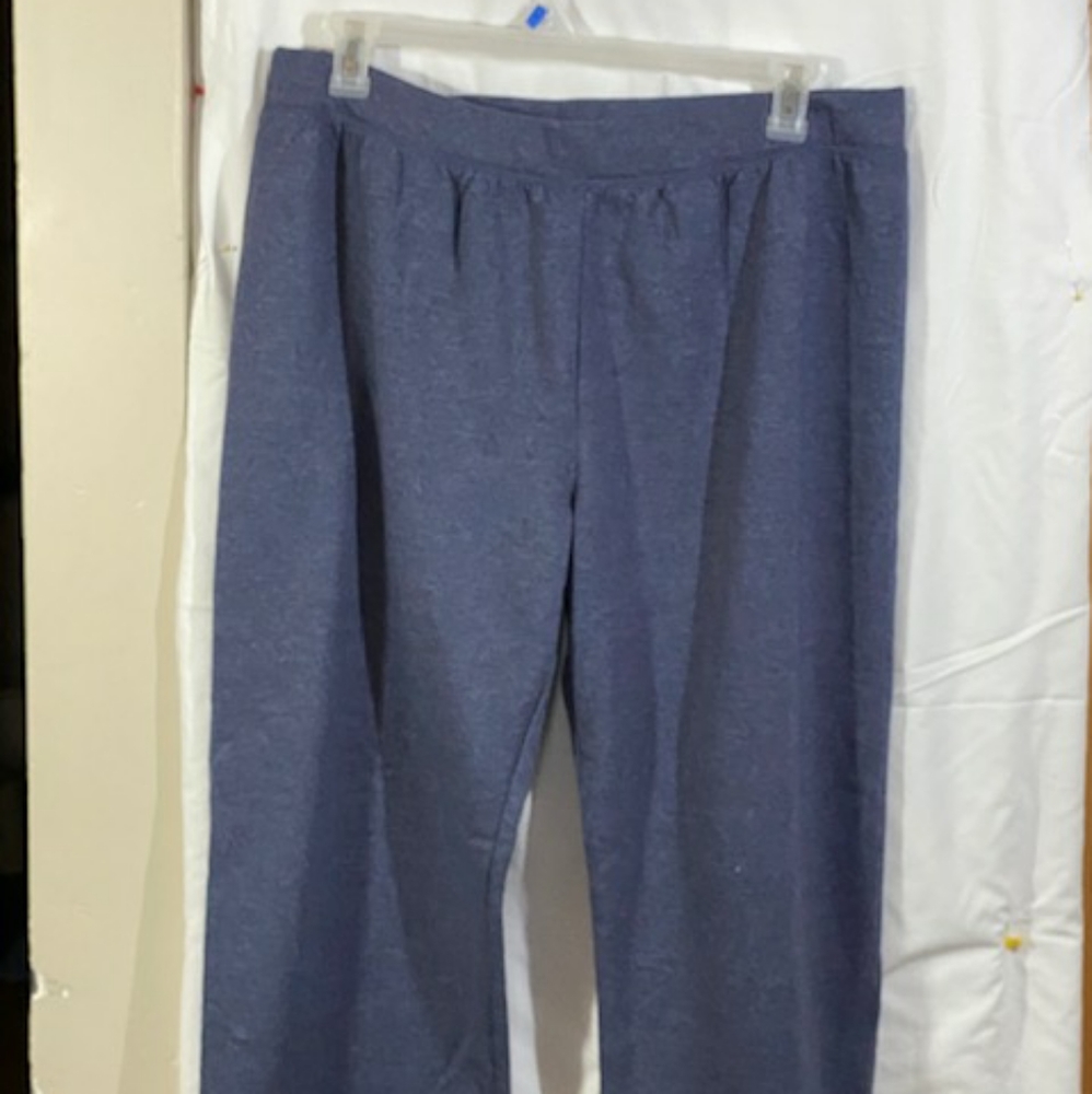 Stone washed navy sweats